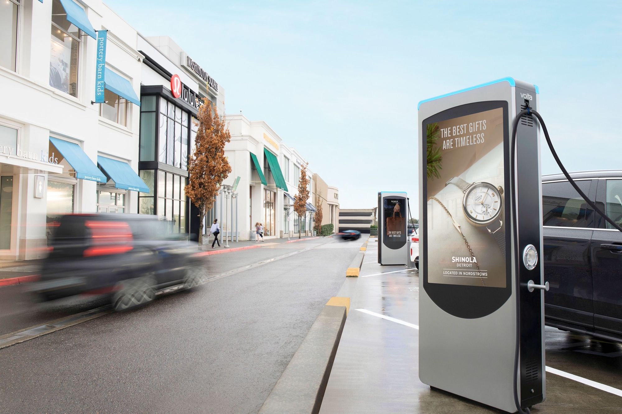 EV chargers meet programmatic advertising